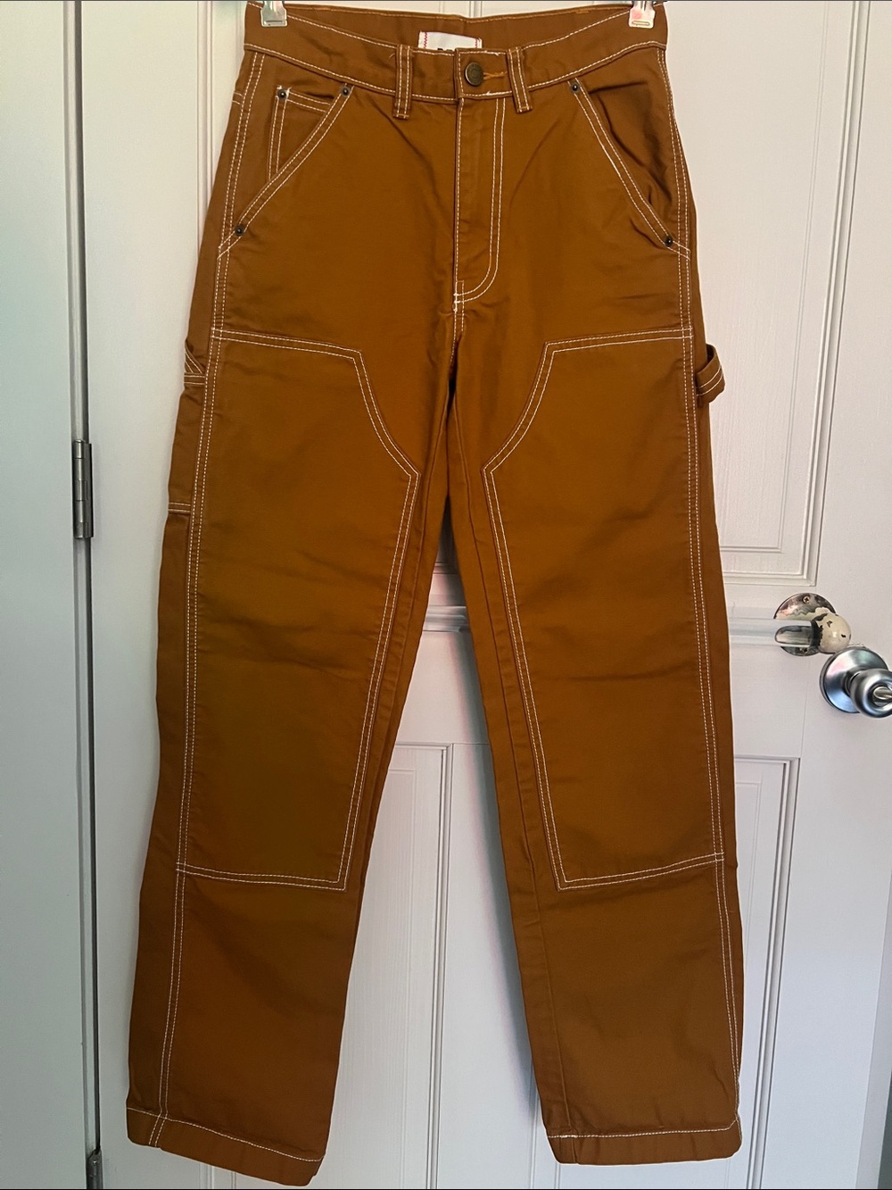 Urban Outfitters Carhartt-Inspired Cargo Pants in Camel